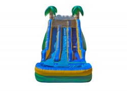 17 tropical wave dual slide nowm 1 1667779077 17' Tropical Wave Dual Lane Water Slide (Wet or Dry Slide)