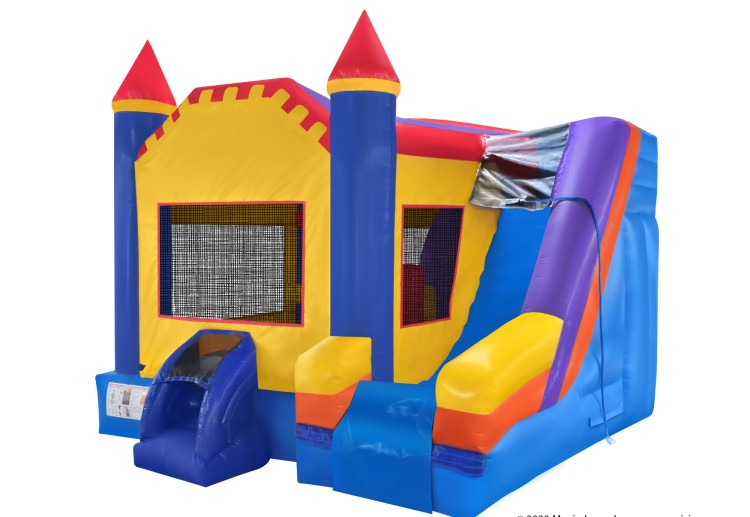 Bounce House + Slide Combo