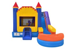 6 in 1 castle combo wet or dry 1746250853 6 in 1 Castle Combo & Slide ( Wet or Dry )
