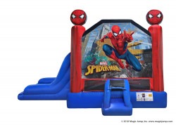 spider man ez combo wet or dry nowm 2 1667772481 Spider-Man Wet or Dry Bounce House & Slide Combo